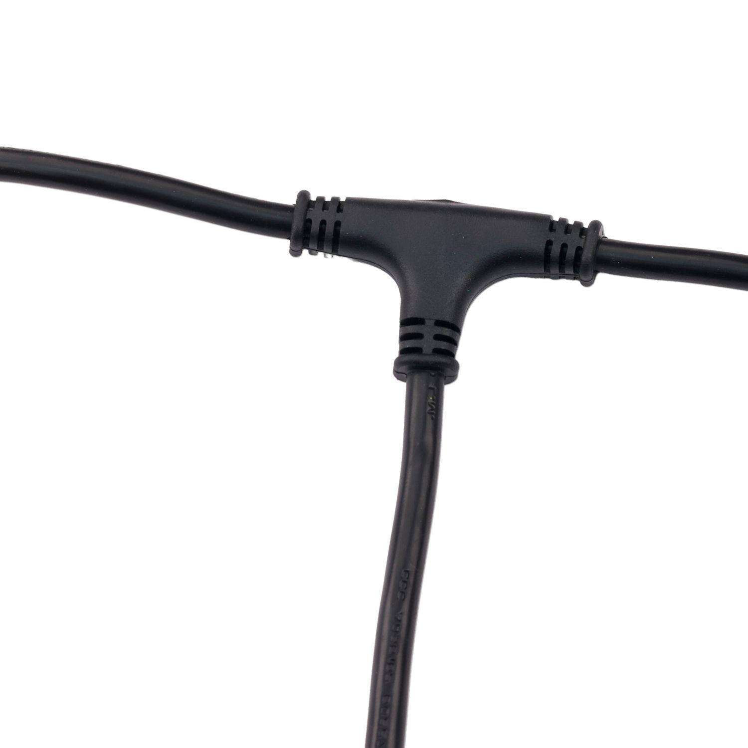 ISOLED Track48 T-Verbinder, flexibel, schwarz, stromführend, max. 6A, 4-polig - 3