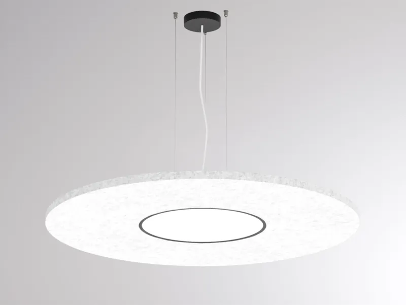 Molto Luce BOARD ROUND BIDO (weiß meliert) Molto Luce BOARD ROUND BIDO (weiß meliert) - 1