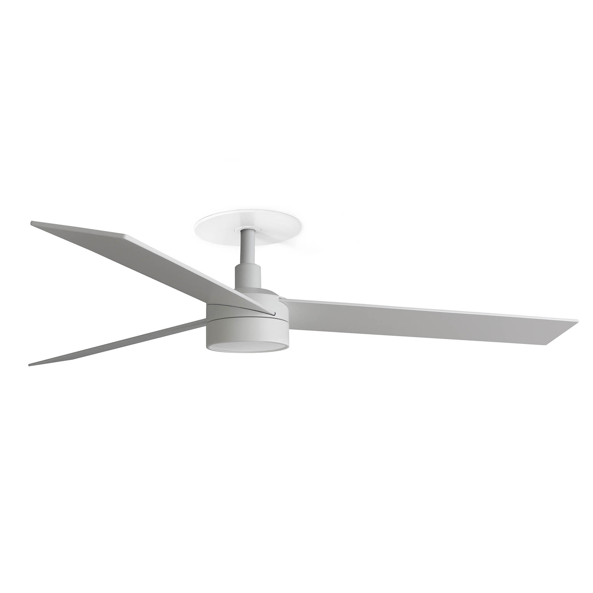 Faro RUDDER RECESSED 3 L Ventilator weiß/Esche 20W SWT - Produktbild 1