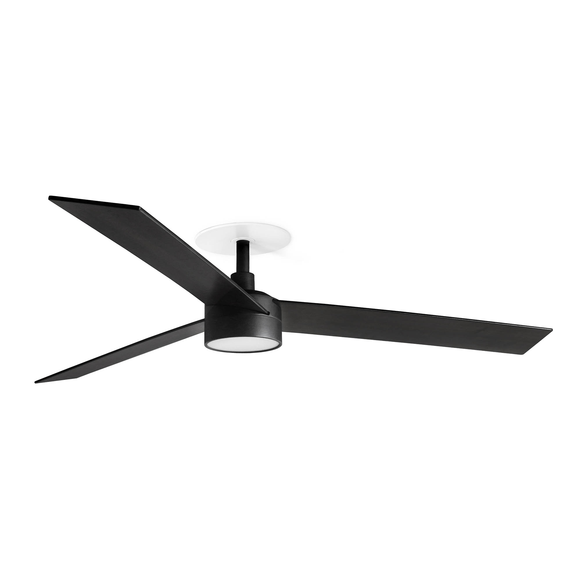 Faro RUDDER RECESSED 3 L Ventilator schwarz/Nussbaum 20W SWT - Produktbild 1