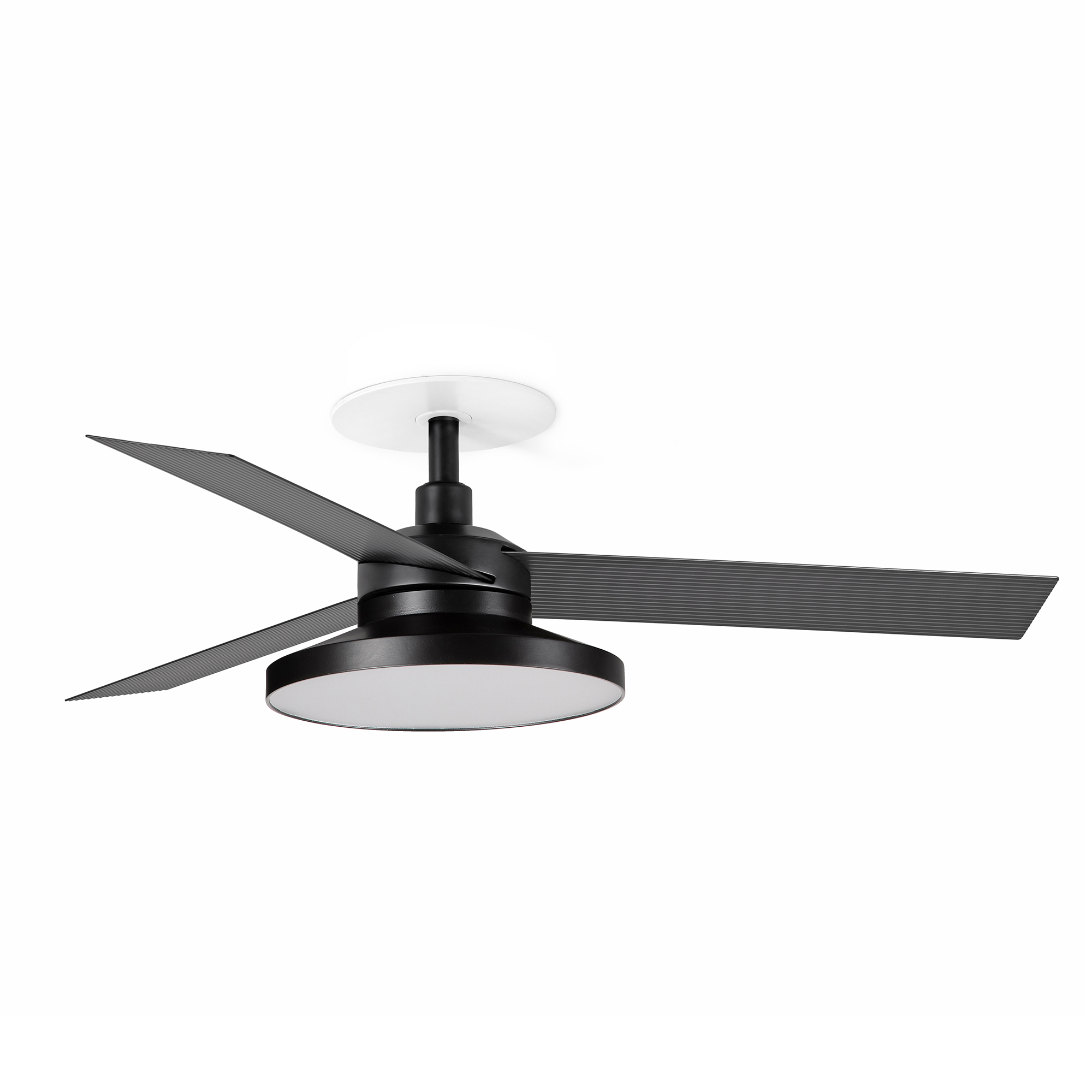 Faro CRUISER RECESSED TAK S Gleichstrom-Ventilator Schwarz/Aluminium 3000K - Produktbild 1