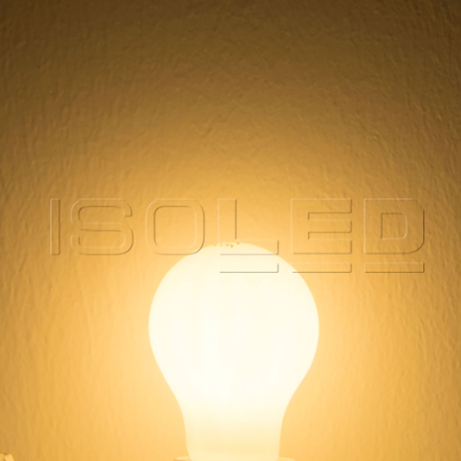 ISOLED E27 LED Birne, 8W, milky, warmweiß, dimmbar - 4
