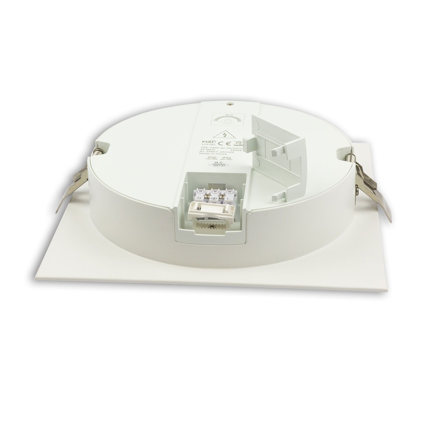 ISOLED LED Downlight Prism blendungsreduziert 25W, IP54, neutralweiß, dimmbar - 3