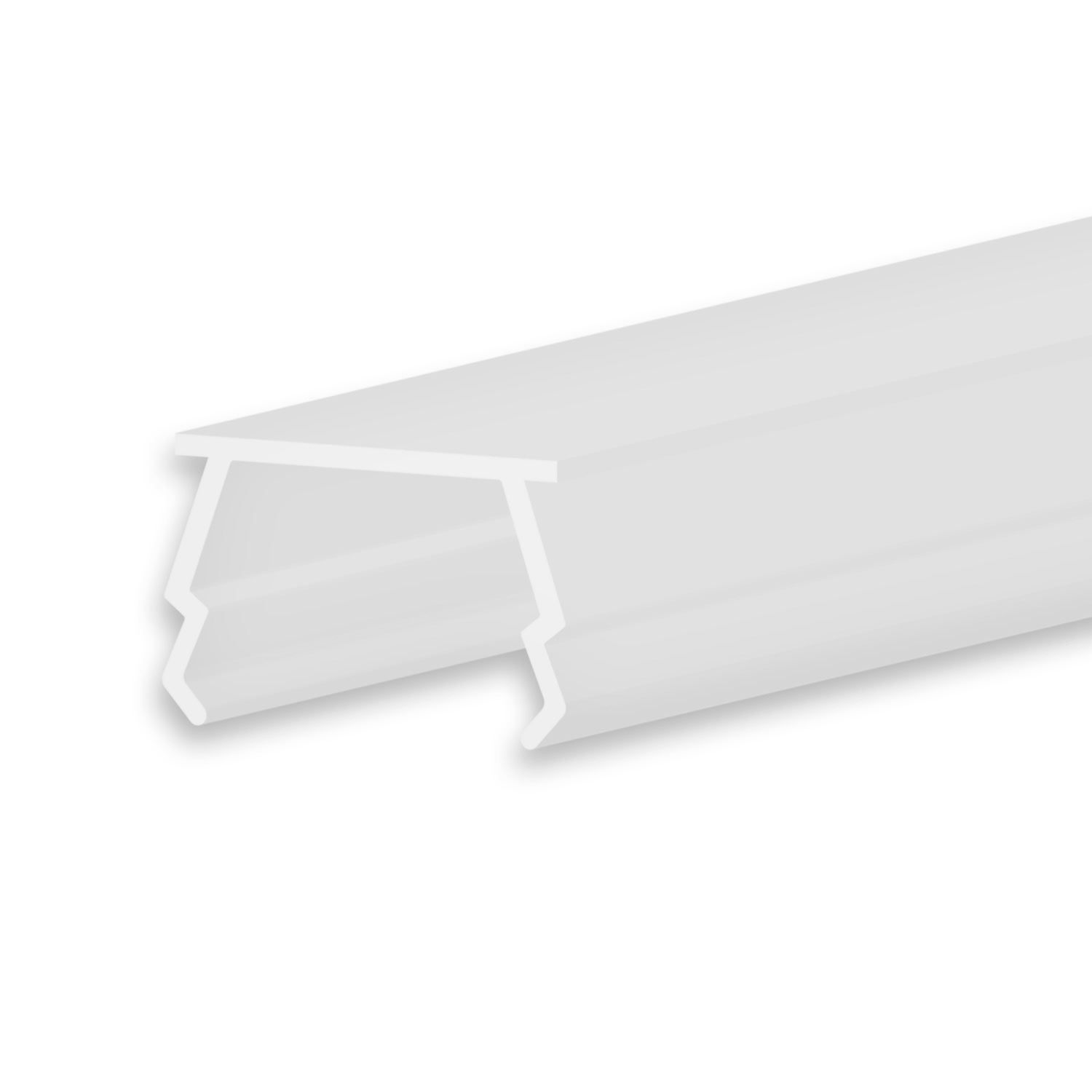 ISOLED Abdeckung COVER27 opal für Trockenbauprofil Planar/Single-Double Curve, 300cm - 1