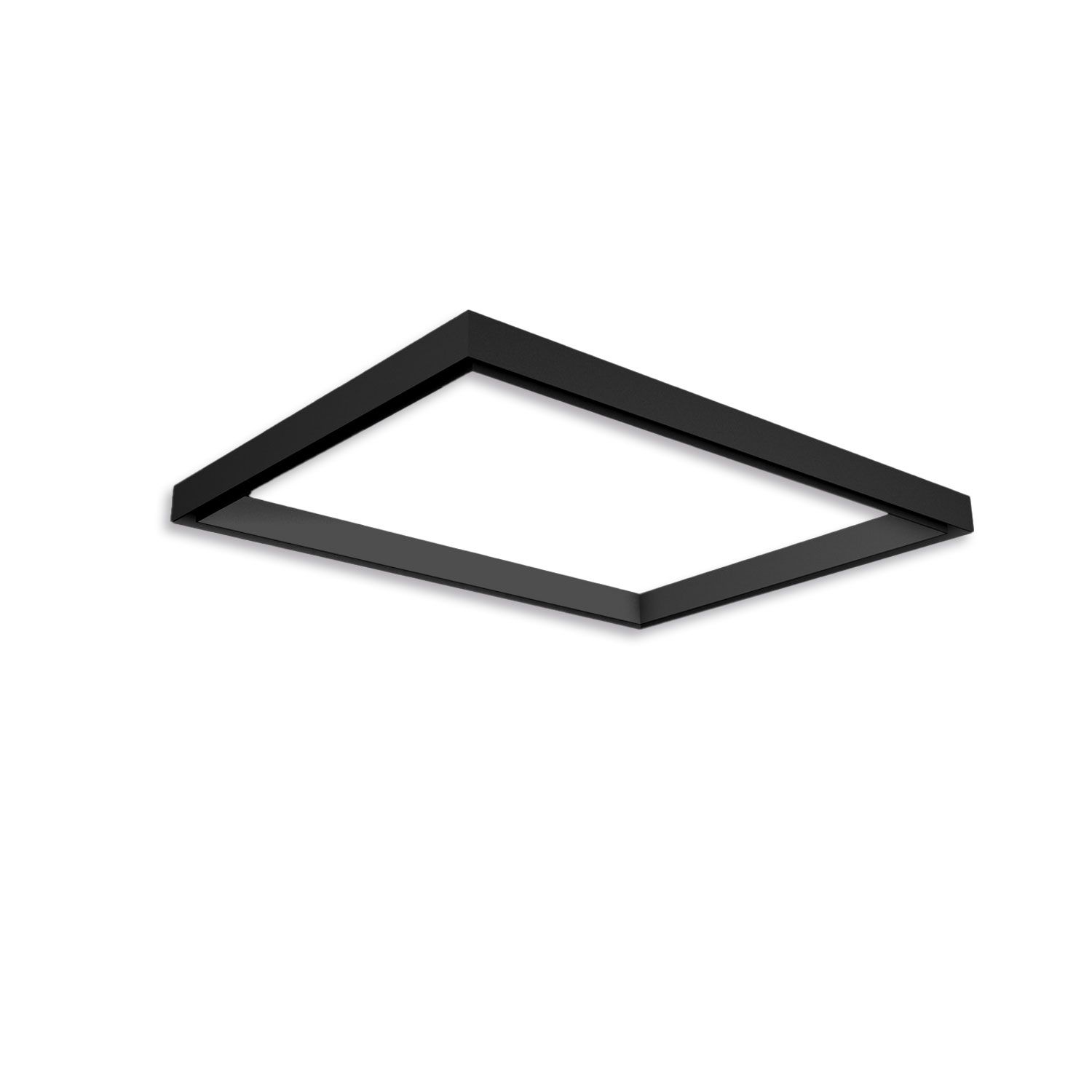 ISOLED Track48 Leuchtenrahmen H50, Innenformat 592x892mm, schwarz, exkl. Trafo, exkl. Montageclip/Seilabh. - 2