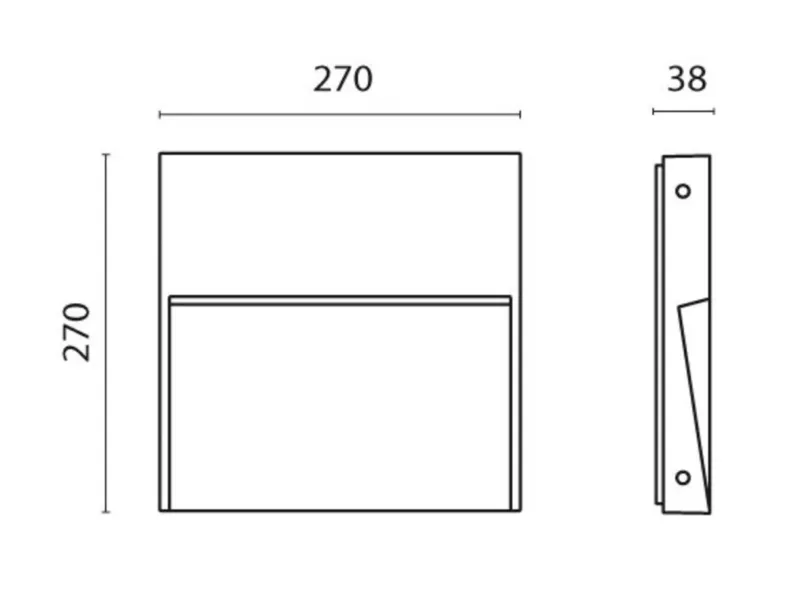 Molto Luce SKILL SQUARE LED (grau) - Produktbild 2