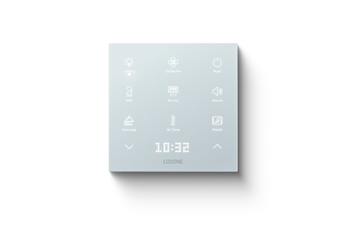 Loxone Touch Pure Flex CO2 Tree Weiß - 2