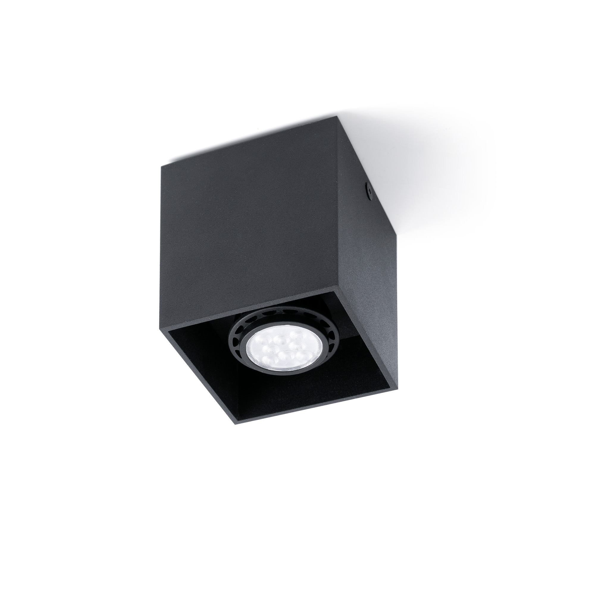 Faro TECTO 1L GU10 Deckenleuchte schwarz Faro TECTO 1L GU10 Deckenleuchte schwarz - Produktbild 1