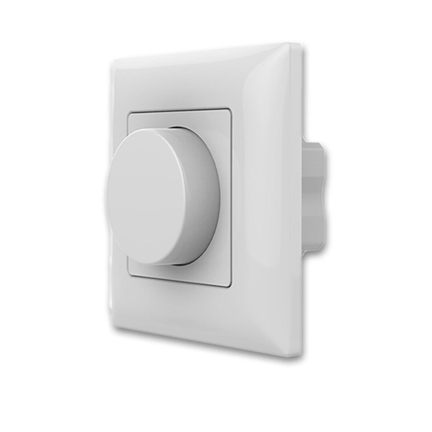 ISOLED Sys-Pro 1 Zone Einbau-Drehknopf/Funk-Dimmer 230V, 360VA, Phasenan-/Abschnitt wählbar - 1