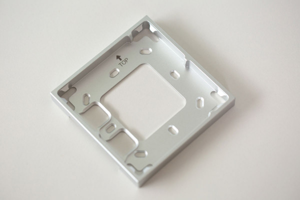 Loxone Montagerahmen 1-fach Silber - 3