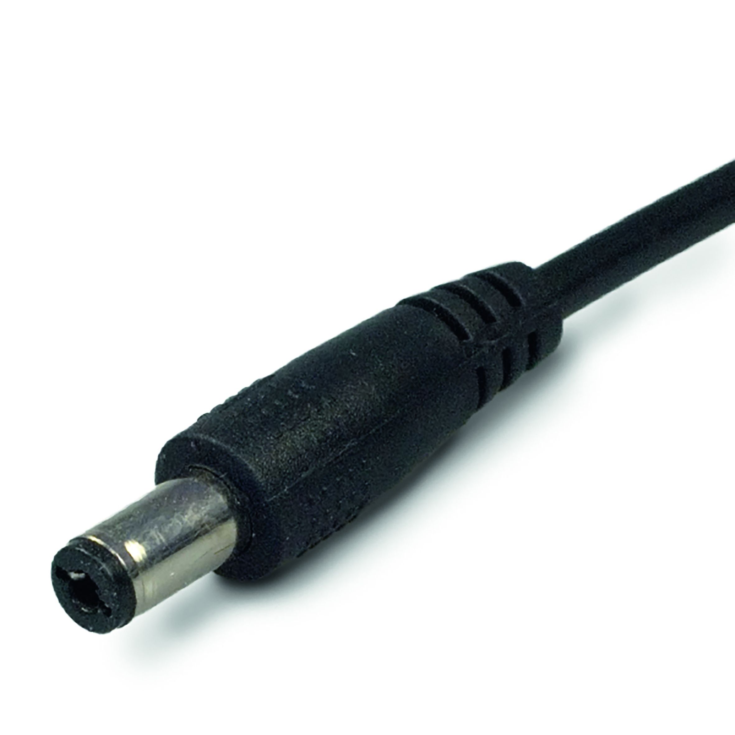 ISOLED Anschlussleitung mit Rundstecker MALE 1,5m schwarz - 1