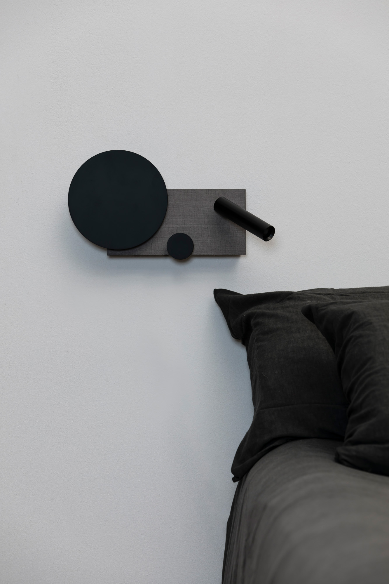 Faro KLEE Wandleuchte links grau mit Leser - Produktbild 4