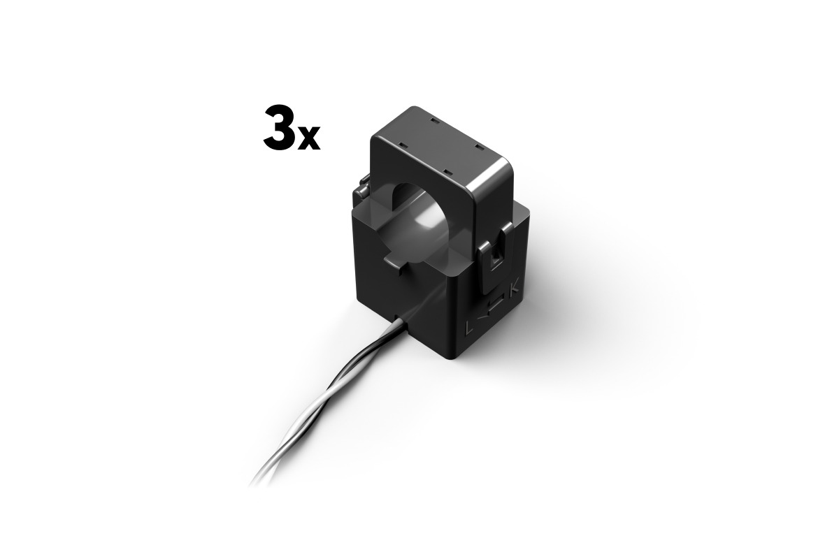 Loxone 5A Stromwandler 200A 24mm (3 Stk.) - Produktbild 1