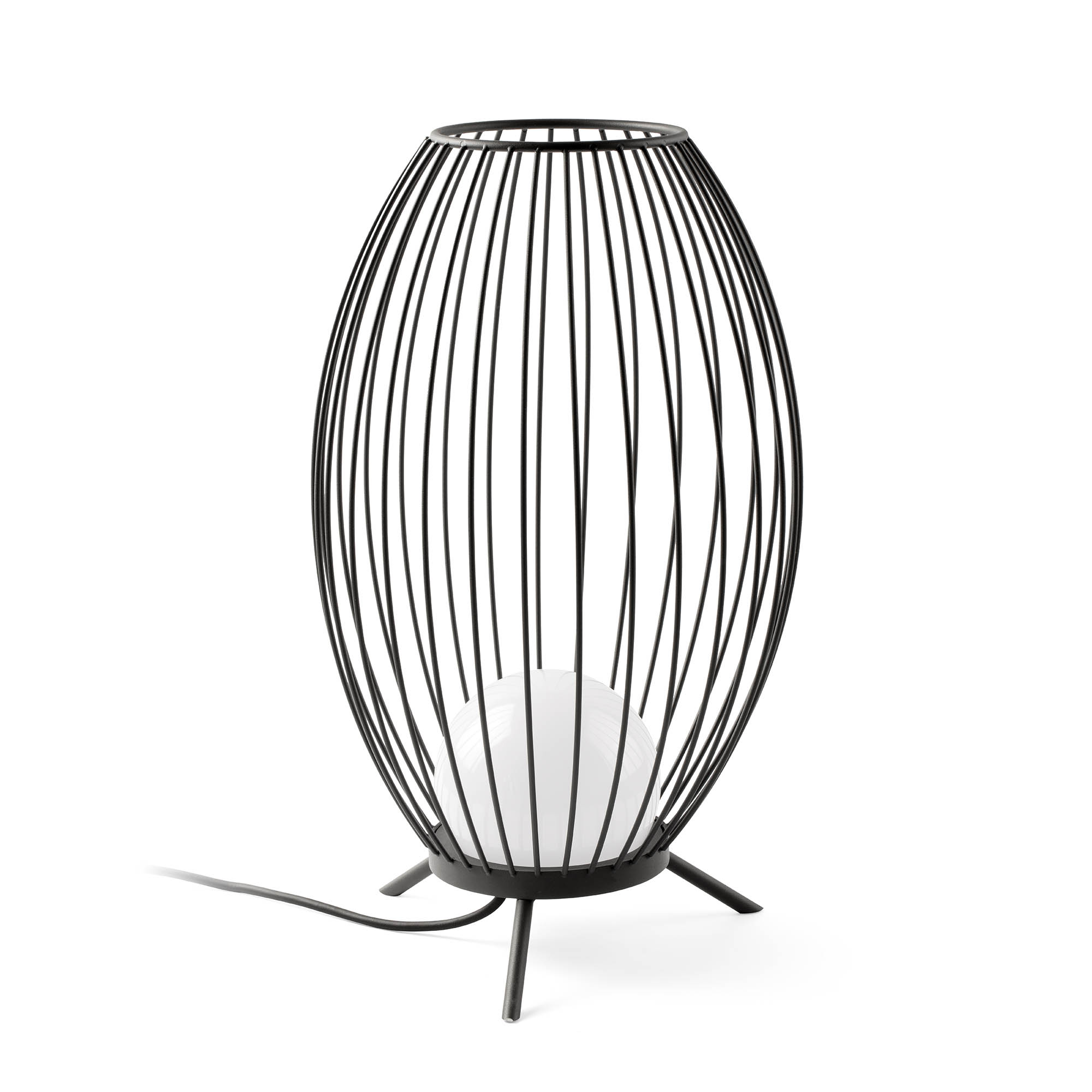 Faro CAGE Dunkelgraue tragbare Lampe - 1