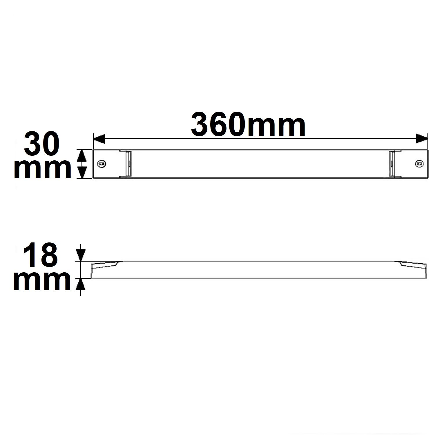 ISOLED LED PWM-Trafo 24V/DC, 0-150W, Push/DALI-2 dimmbar, SELV, ultraflach, ultraschmal - 2