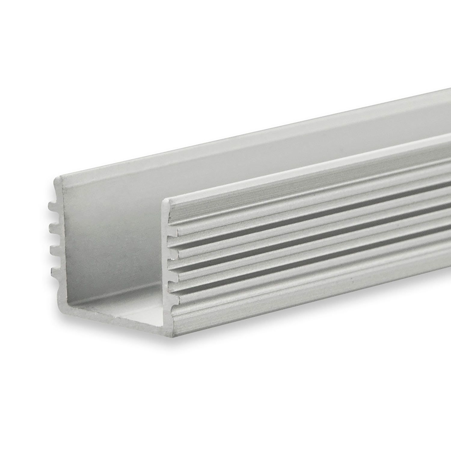 ISOLED LED Aufbauprofil SURF12 BORDERLESS Aluminium eloxiert, 200cm ISOLED LED Aufbauprofil SURF12 BORDERLESS Aluminium eloxiert, 200cm - 1