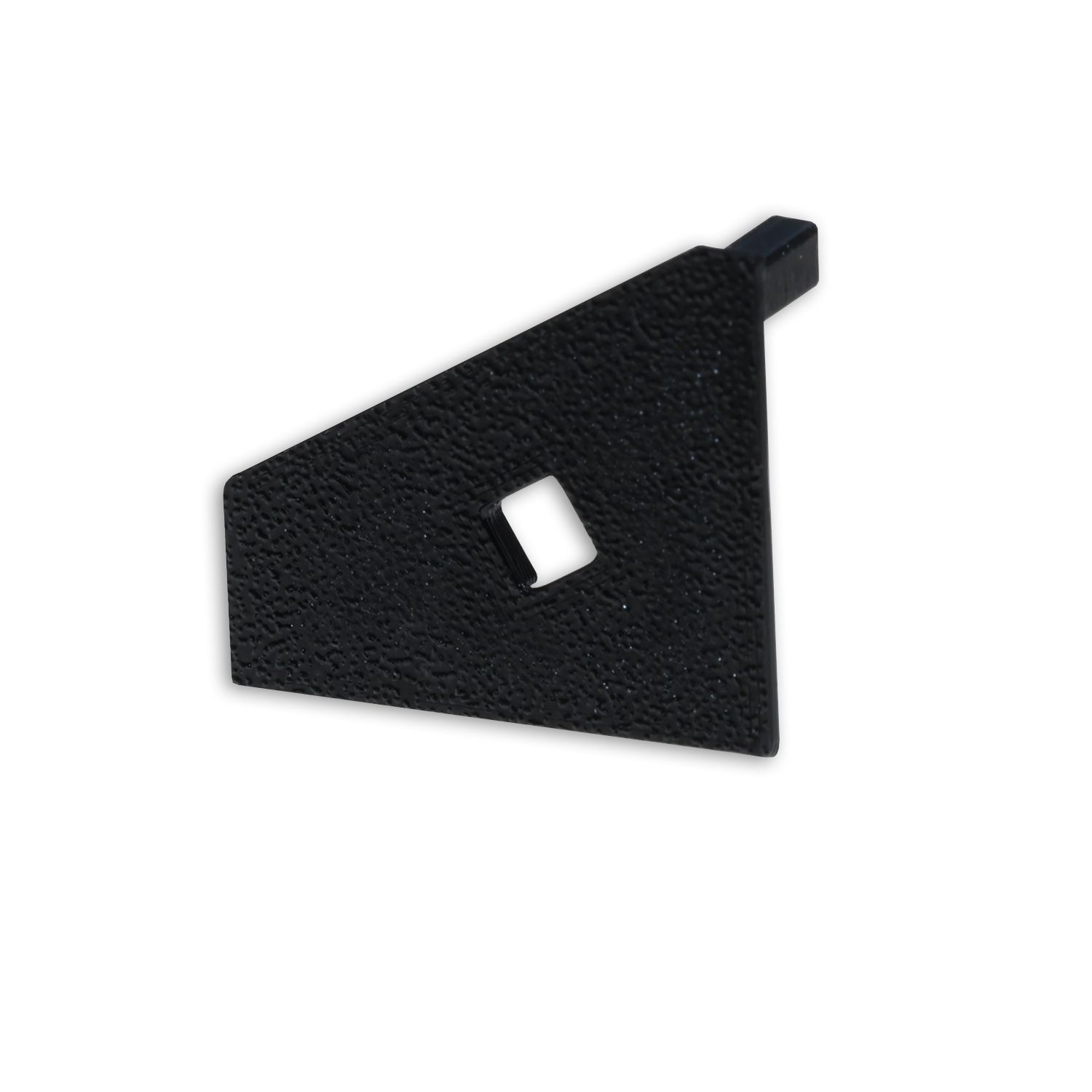 ISOLED Endkappe EC111R schwarz für Profil CORNER18 mit Kabeldurchführung, rechts 1 STK ISOLED Endkappe EC111R schwarz für Profil CORNER18 mit Kabeldurchführung, rechts 1 STK - 1