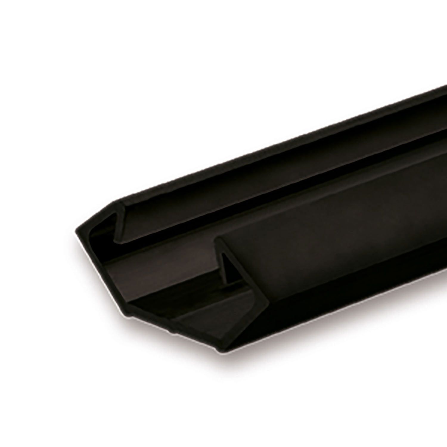 ISOLED LED Eckprofil CORNER11n Aluminium schwarz RAL9005, 200cm - 1