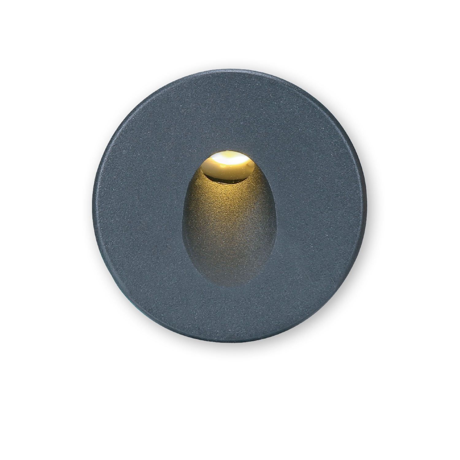 ISOLED Cover Aluminium rund 1 schwarz für Sys-Wall68 ISOLED Cover Aluminium rund 1 schwarz für Sys-Wall68 - 1