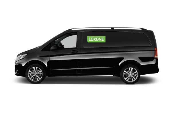 Loxone Autoaufkleber Logo L Fläche - 2