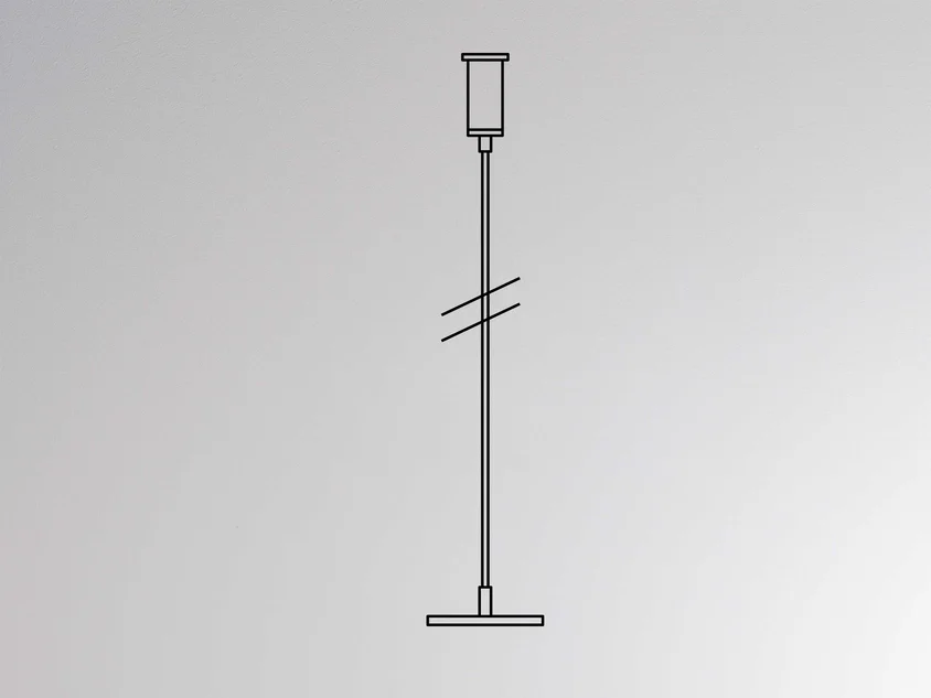 Molto Luce LOG 50 Abhängung - 1