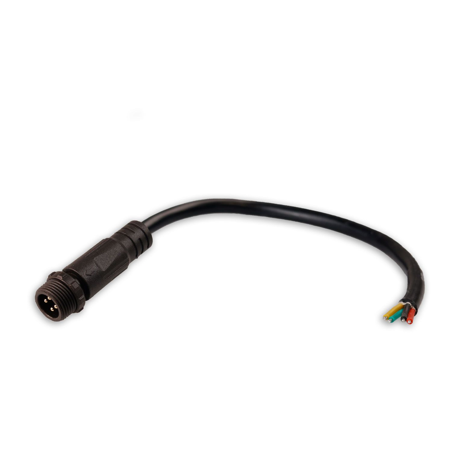 ISOLED Anschlusskabel 30cm mit male-Stecker IP67, 4-polig 0,5mm² V2.0 - 2