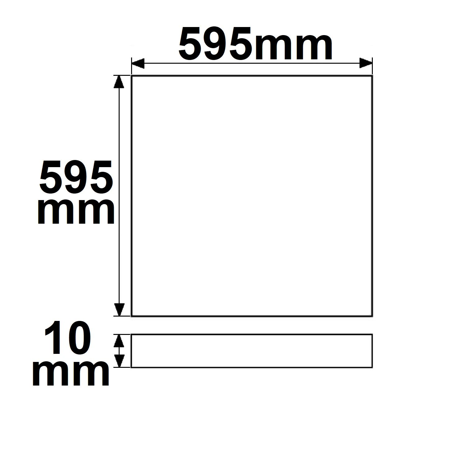 ISOLED LED Panel Professional Line 600 UGR
