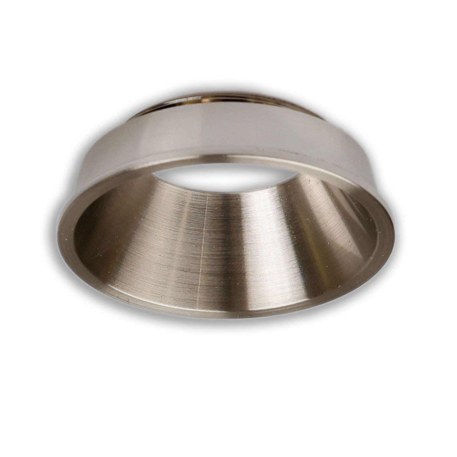 ISOLED Cover für LED Spot und LED Modul SYS-GU10, nickel gebürstet, rückversetzt, UGR