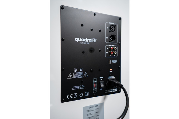 Quadral Qube Orkus DSP weiß Hochglanz - Produktbild 4