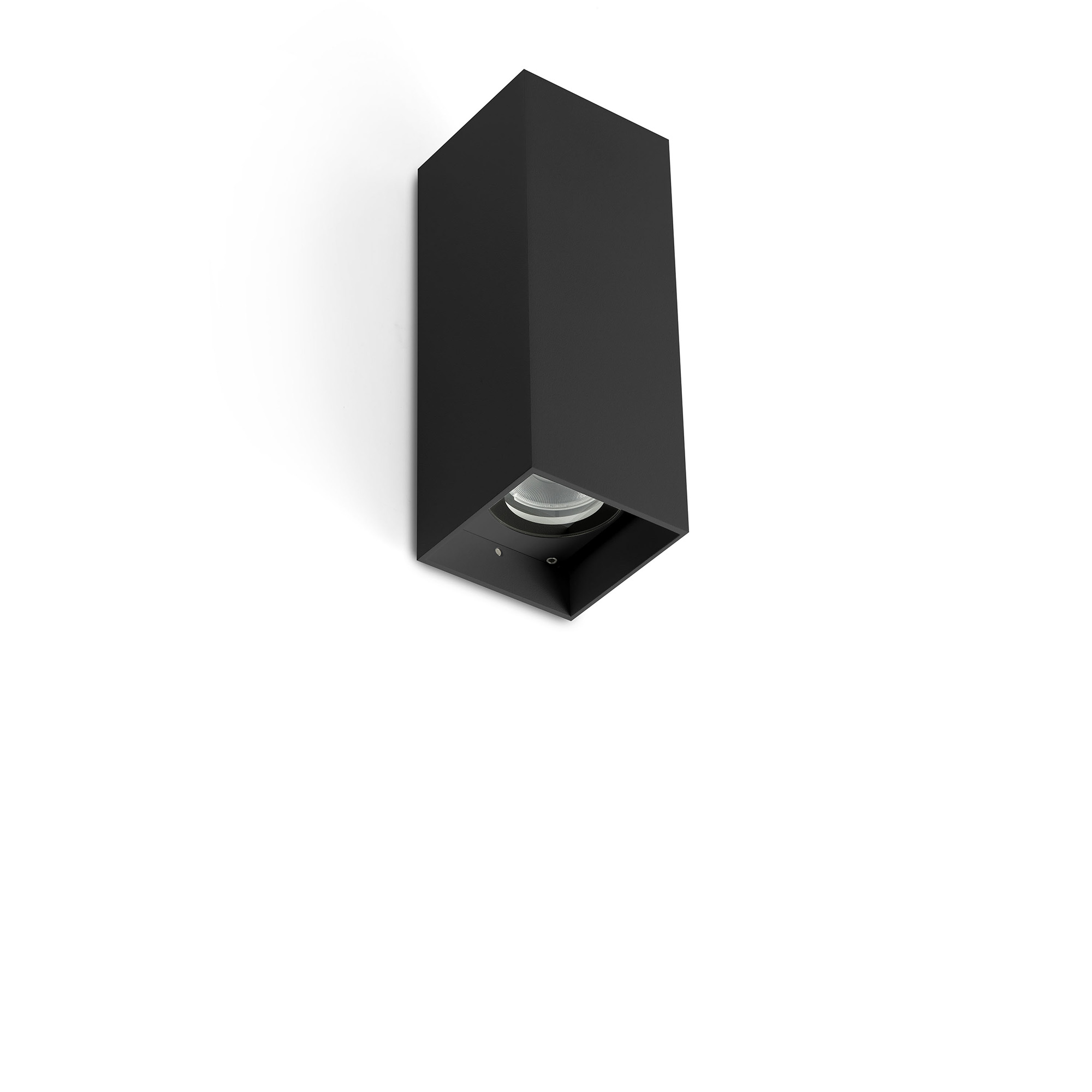 Faro KOV 2L Quadratische Wandleuchte schwarz 3000 K 23°/23° Faro KOV 2L Quadratische Wandleuchte schwarz 3000 K 23°/23° - Produktbild 1