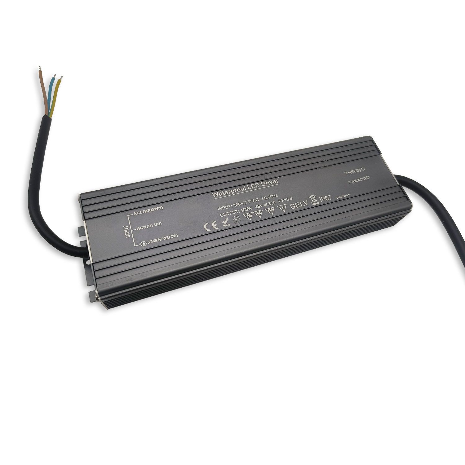 ISOLED LED Trafo 48V/DC, 400W, kompakt, IP67, SELV ISOLED LED Trafo 48V/DC, 400W, kompakt, IP67, SELV - 1