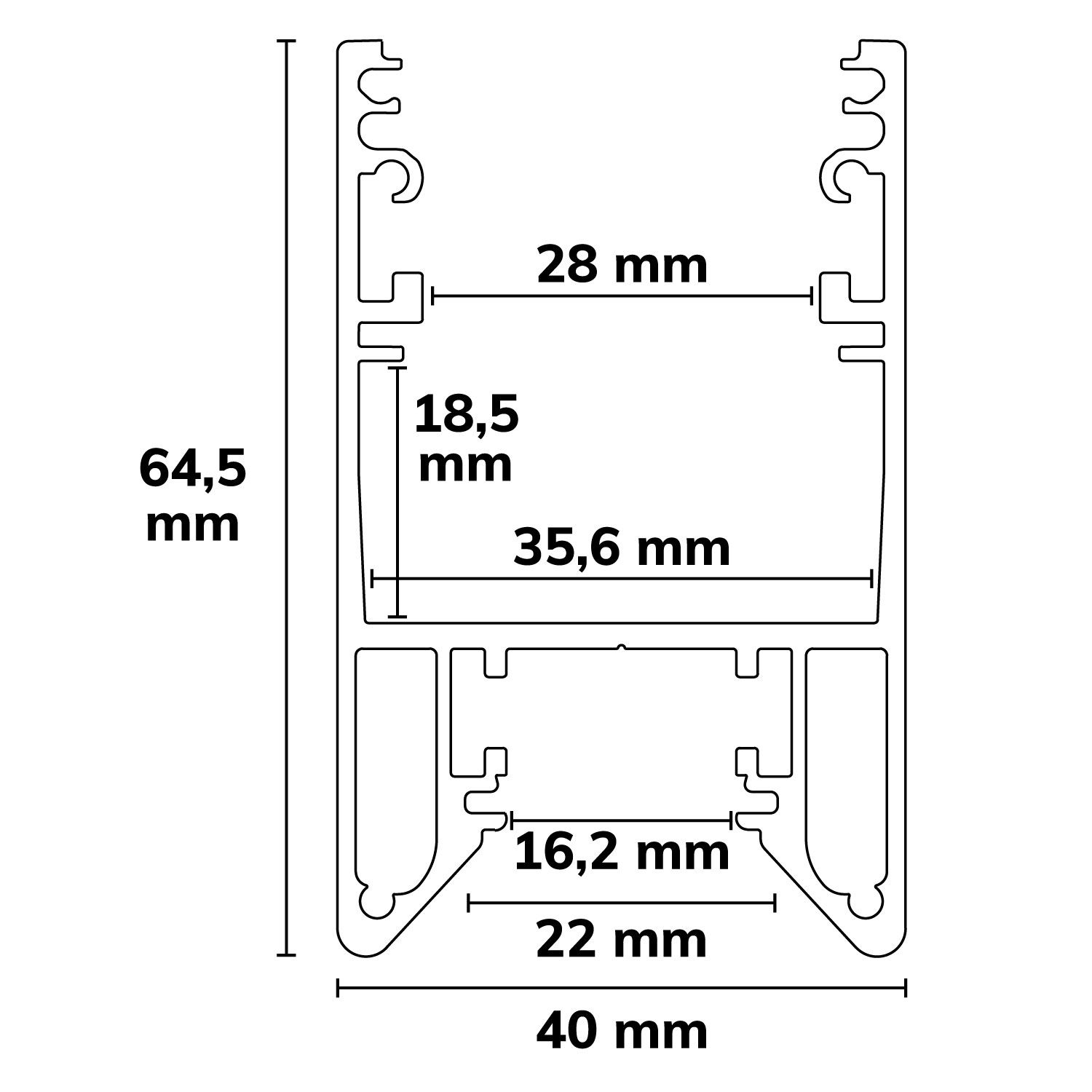 ISOLED HALON 90° Eck, geschweißt, 120x120mm, weiß RAL 9003, exkl. Cover - 3