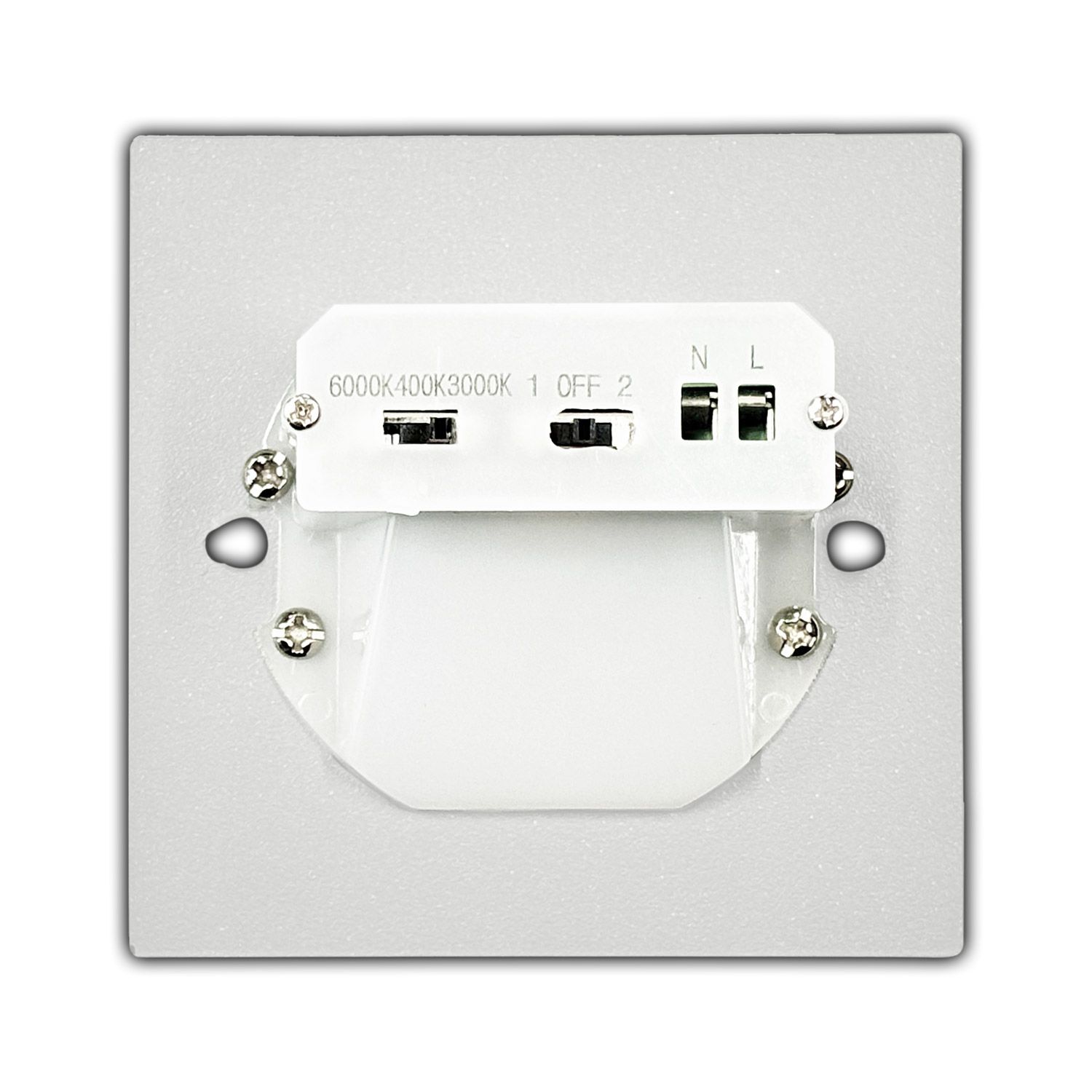 ISOLED LED Wandeinbauleuchte Sys-Wall68 230V, PIR Master/Slave, 3W, 3000|4000|6000K, exkl. Dose/exkl. Cover - 2