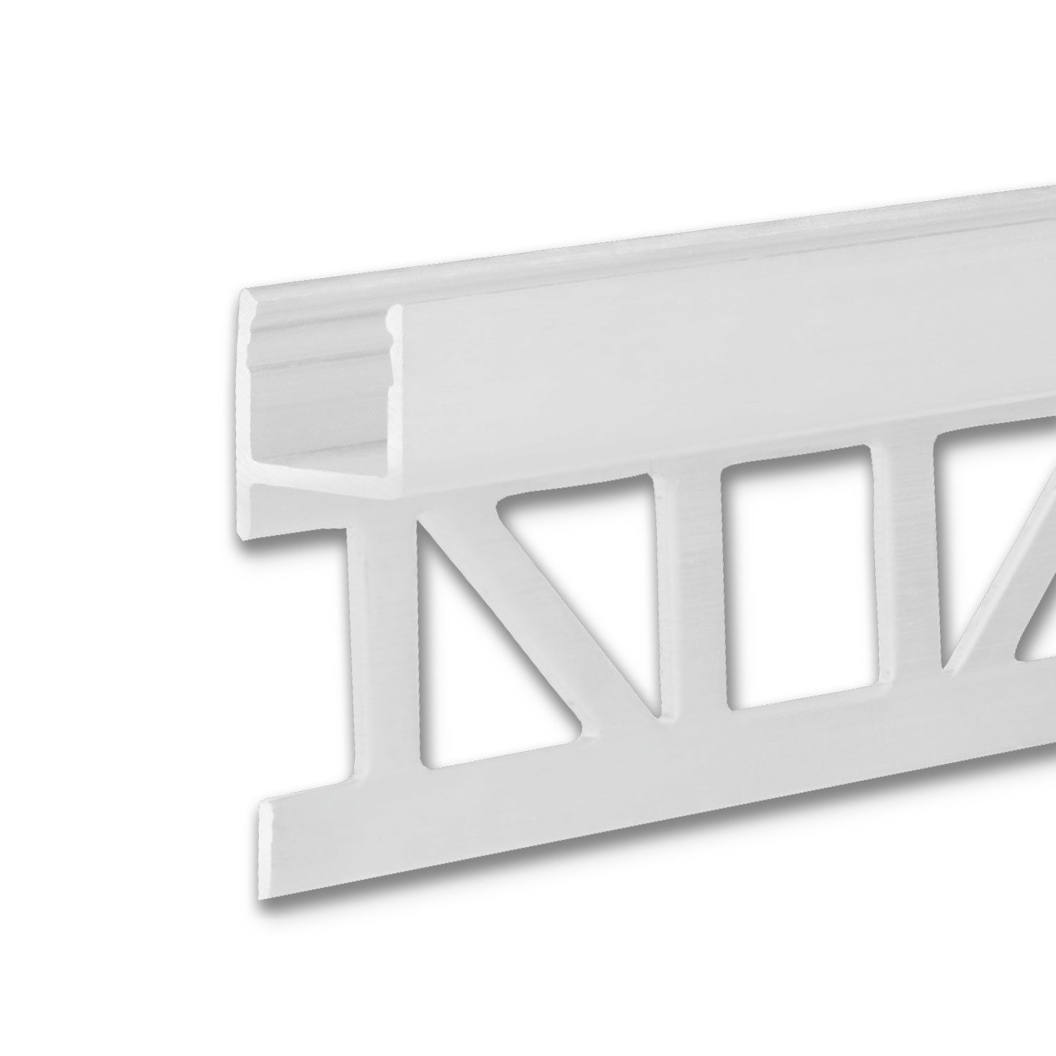 ISOLED LED Fliesenprofil UP8, weiß RAL 9003 200cm - 1