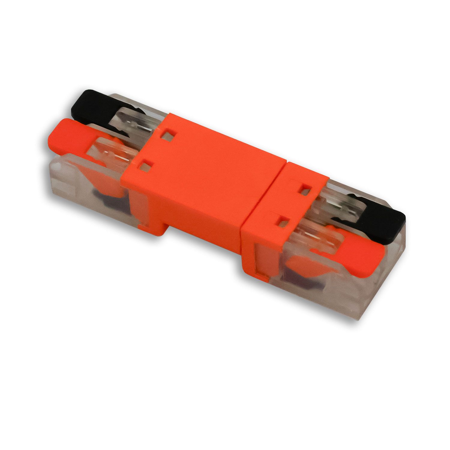 ISOLED Durchgang Steckverbinder 2-polig, 0,5-2,5mm², max. 250V/10A - 1