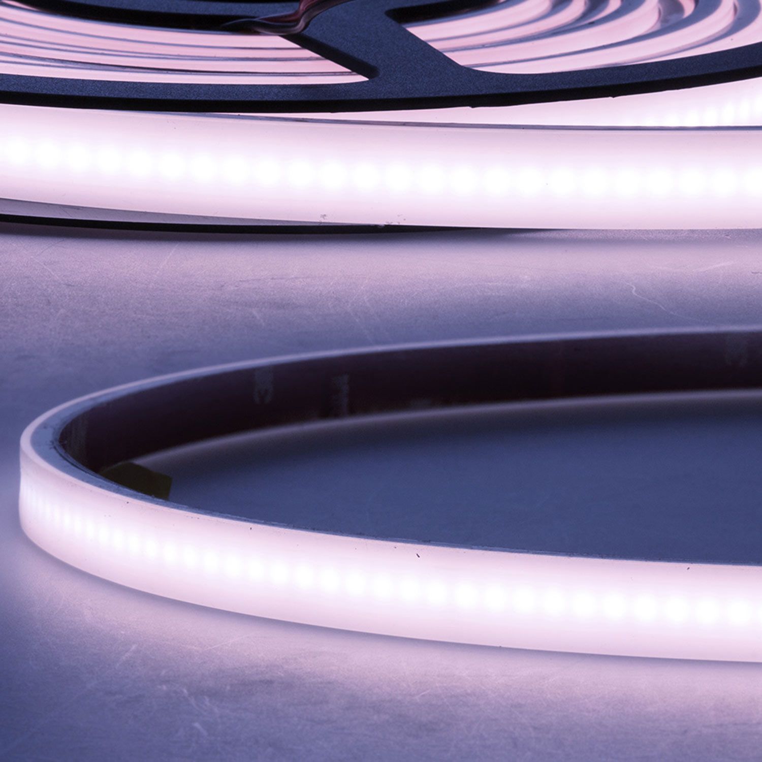 ISOLED LED AQUA Flexband, milchig, 24V DC, 12W, IP67, RGB, 5m Rolle, 120 LED/m - 1