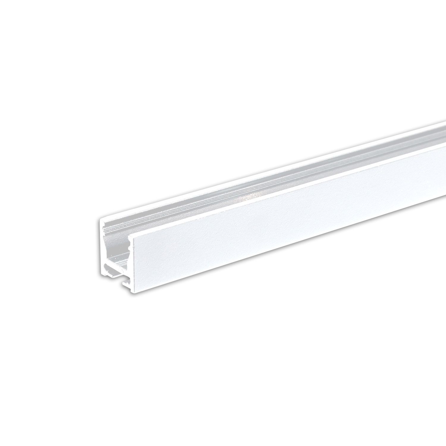 ISOLED Gardinenprofil Curtain10 ONE FLAT, weiß RAL 9010, 200cm ISOLED Gardinenprofil Curtain10 ONE FLAT, weiß RAL 9010, 200cm - 1