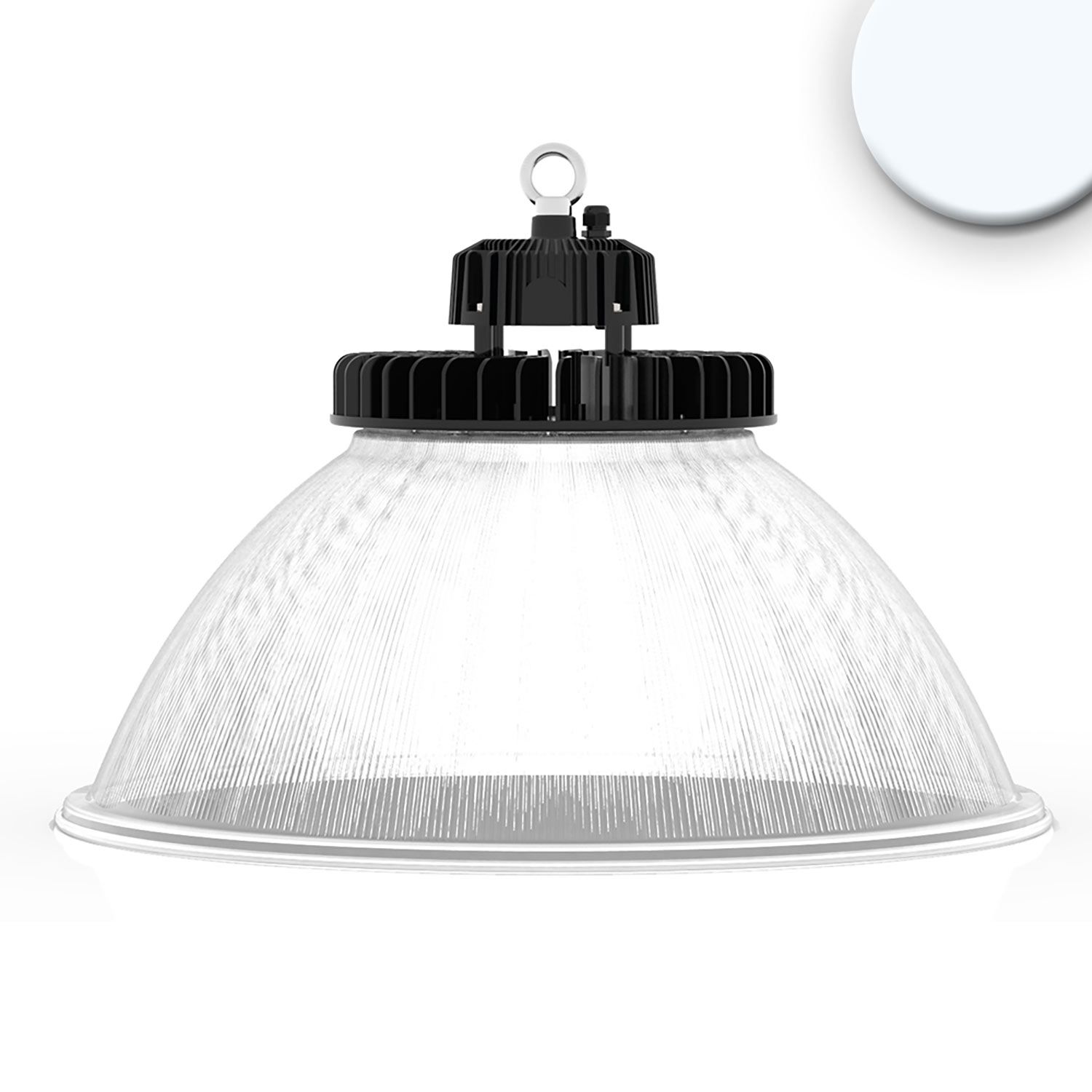 ISOLED LED Hallenleuchte FL 200W, PC-Reflektor, 70°, IP65, DALI dimmbar, kaltweiß - 1