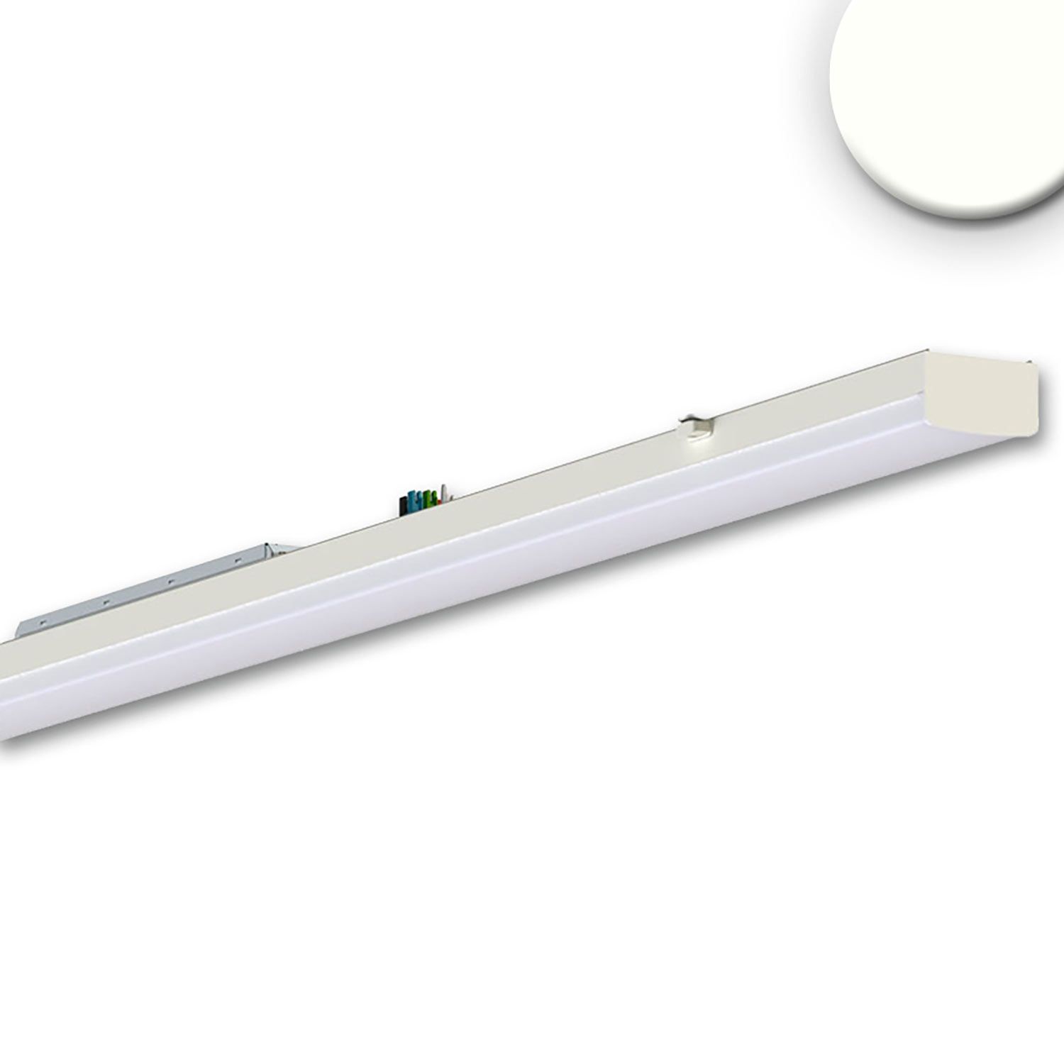 ISOLED FastFix LED Linearsystem S Modul 1,5m 28-73W, 4000K, 180lm/W, 120°, DALI dimmbar - 1