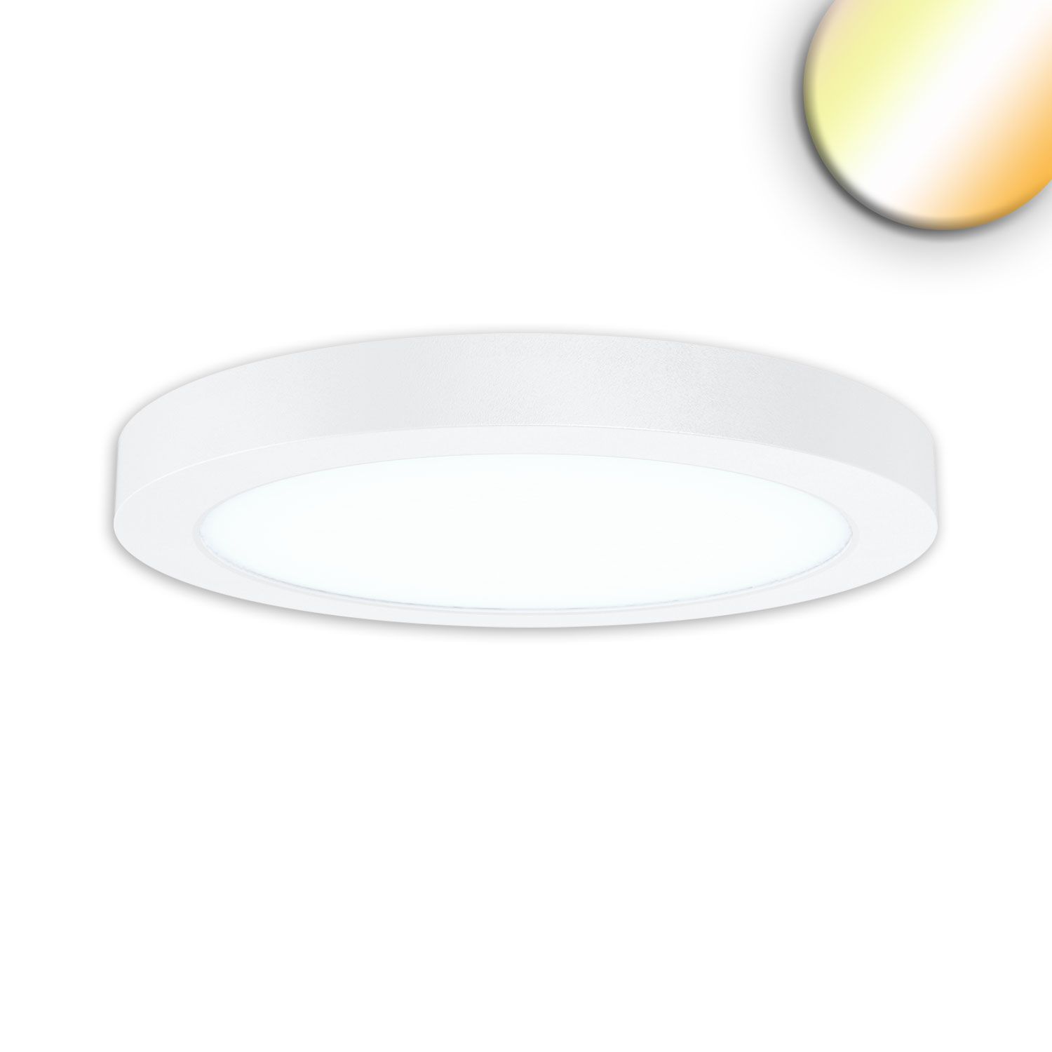 ISOLED LED Aufbau/Einbauleuchte Flex Pro DN235, 16W, weiß, 120lm/W, 3000|3500|4000K, dimmbar ISOLED LED Aufbau/Einbauleuchte Flex Pro DN235, 16W, weiß, 120lm/W, 3000|3500|4000K, dimmbar - 1