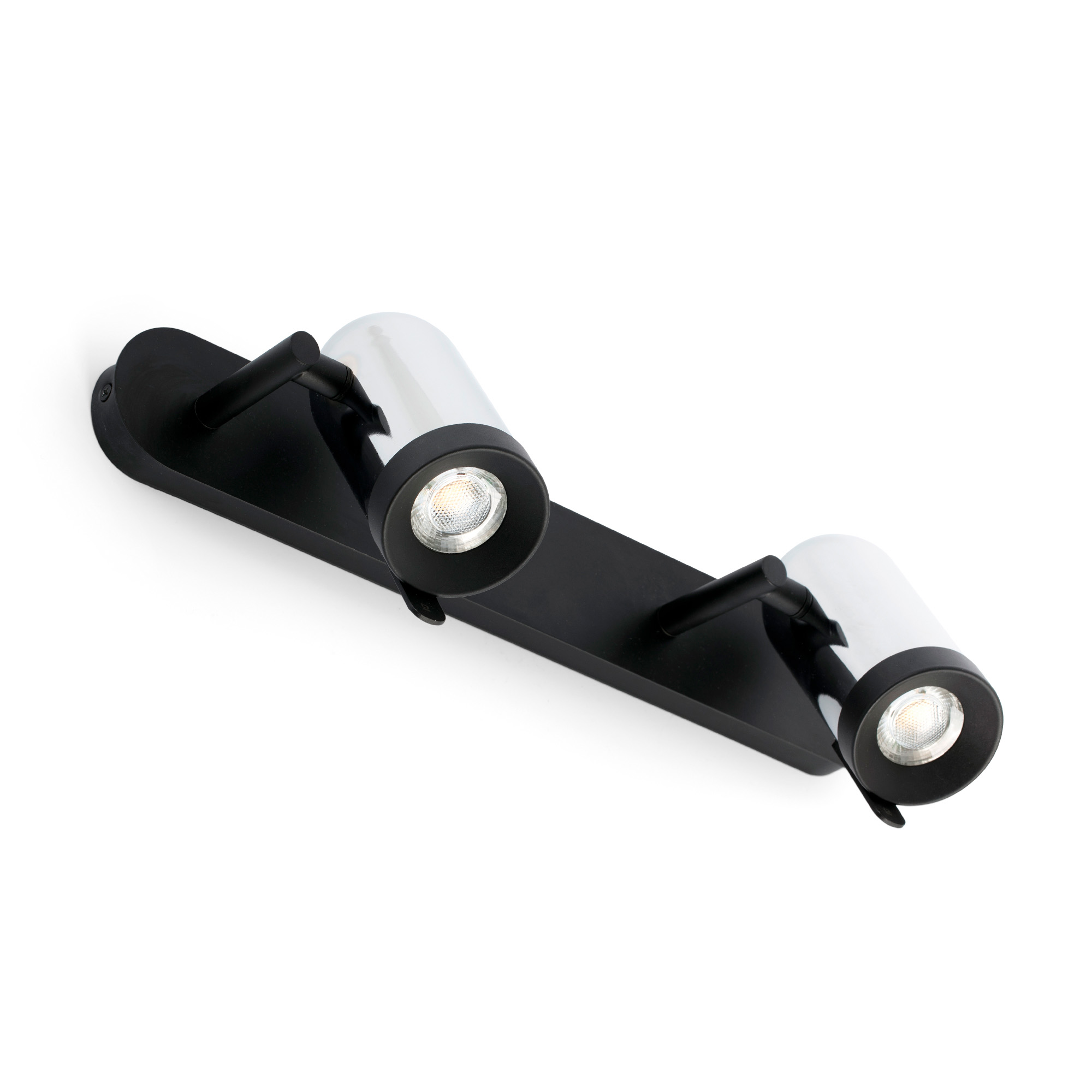 Faro ORLEANS 2L Wandleuchte chrom Faro ORLEANS 2L Wandleuchte chrom - Produktbild 1