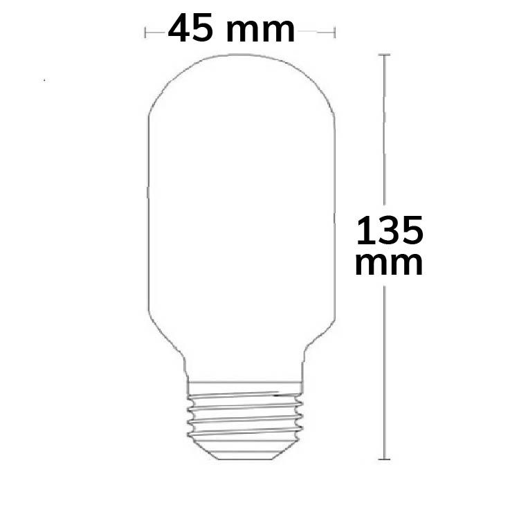 ISOLED E27 T45 8W, 360°, neutralweiß, dimmbar - 2