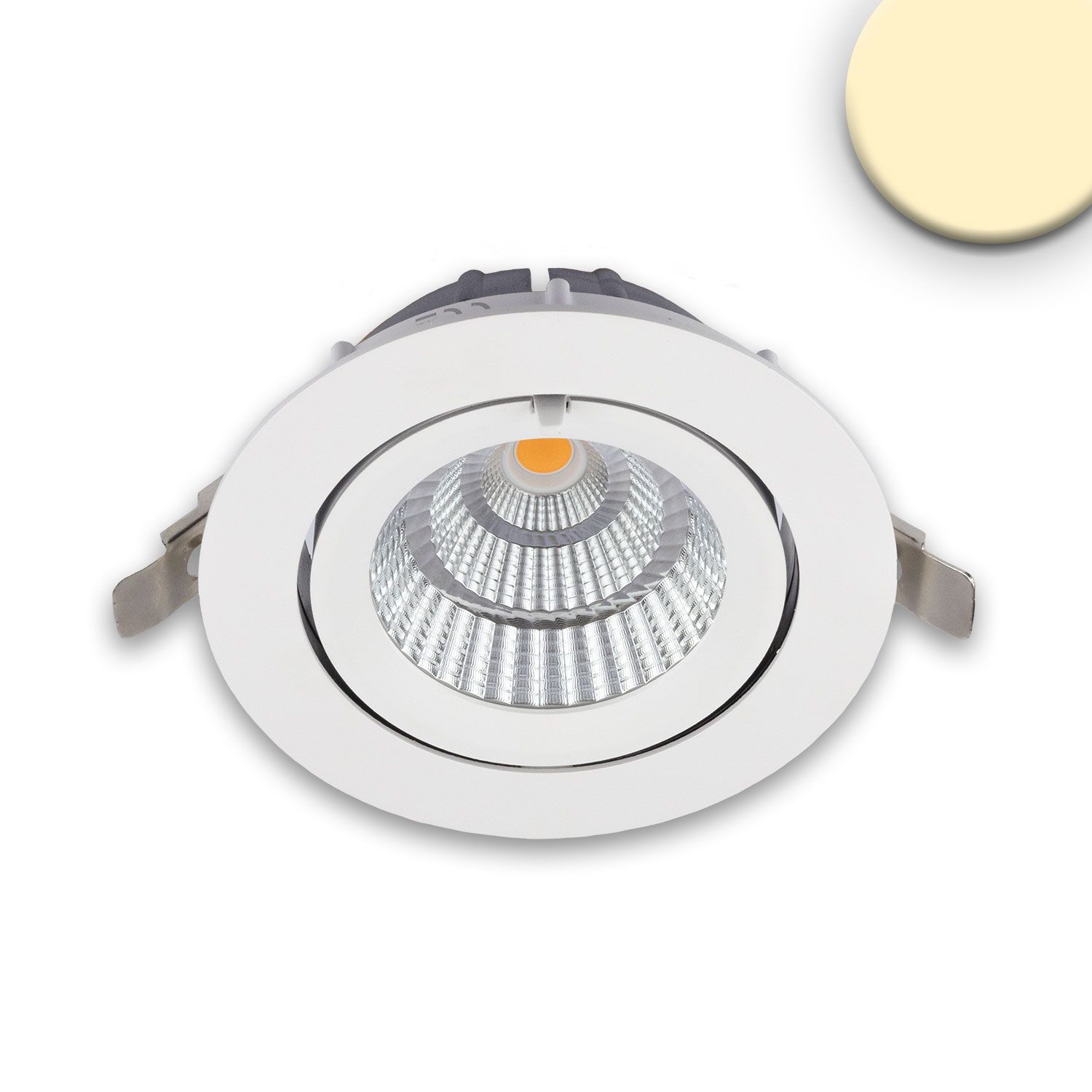 ISOLED LED Shop-Downlight Sphere, 35W, ausschwenkbar, weiß, warmweiß ISOLED LED Shop-Downlight Sphere, 35W, ausschwenkbar, weiß, warmweiß - 1