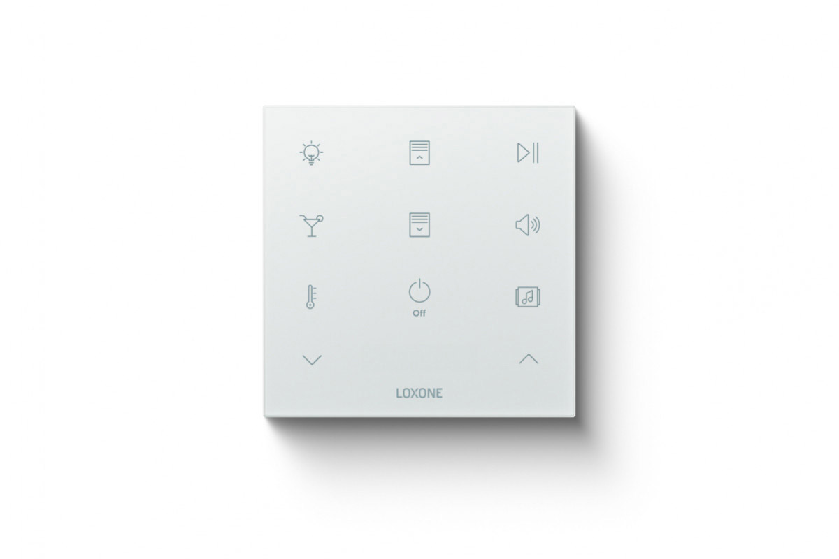 Loxone Touch Pure Flex Standard Audio Tree Weiss - Produktbild 1