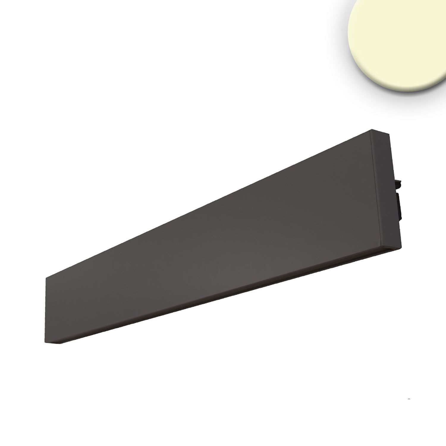 ISOLED LED Wandleuchte Linear Up&Down 600, 610mm, 25W, IP40, schwarz, warmweiß ISOLED LED Wandleuchte Linear Up&Down 600, 610mm, 25W, IP40, schwarz, warmweiß - 1