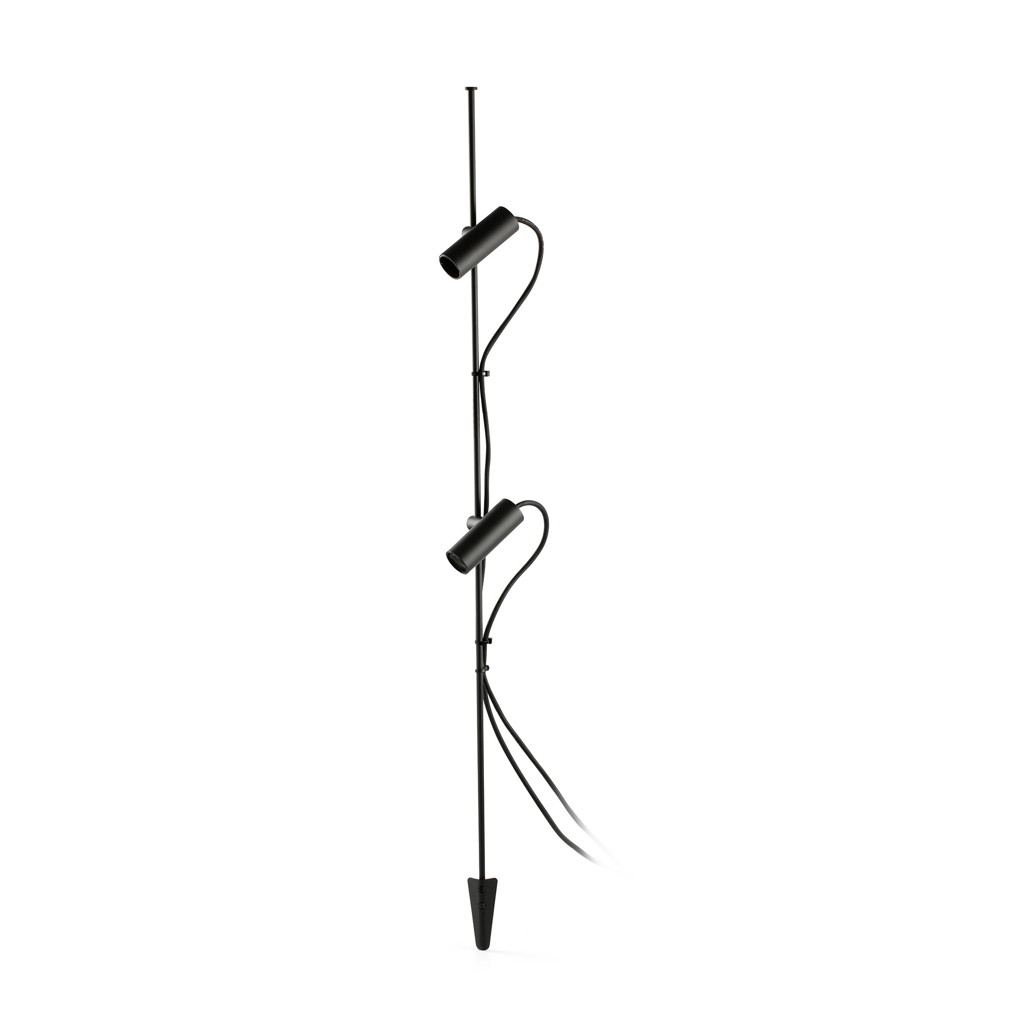 Faro CLAP 630 Pfahl schwarz 6 W 3000 K 38° mit Schirm - 1