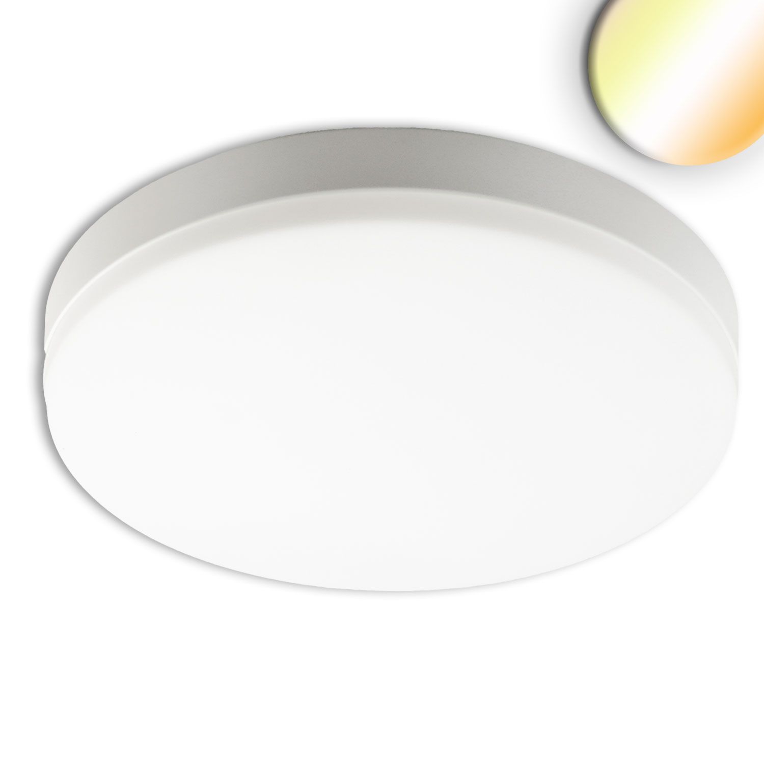 ISOLED LED Decken/Wandleuchte 18W, weiß, IP54, mit Bewegungssensor, ColorSwitch 3000|4000|5000K ISOLED LED Decken/Wandleuchte 18W, weiß, IP54, mit Bewegungssensor, ColorSwitch 3000|4000|5000K - 1