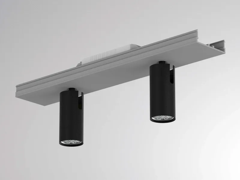 Molto Luce LOG 50 MAGNETICS EINSATZ 2-FLAMMIG (grau) Molto Luce LOG 50 MAGNETICS EINSATZ 2-FLAMMIG (grau) - Produktbild 1