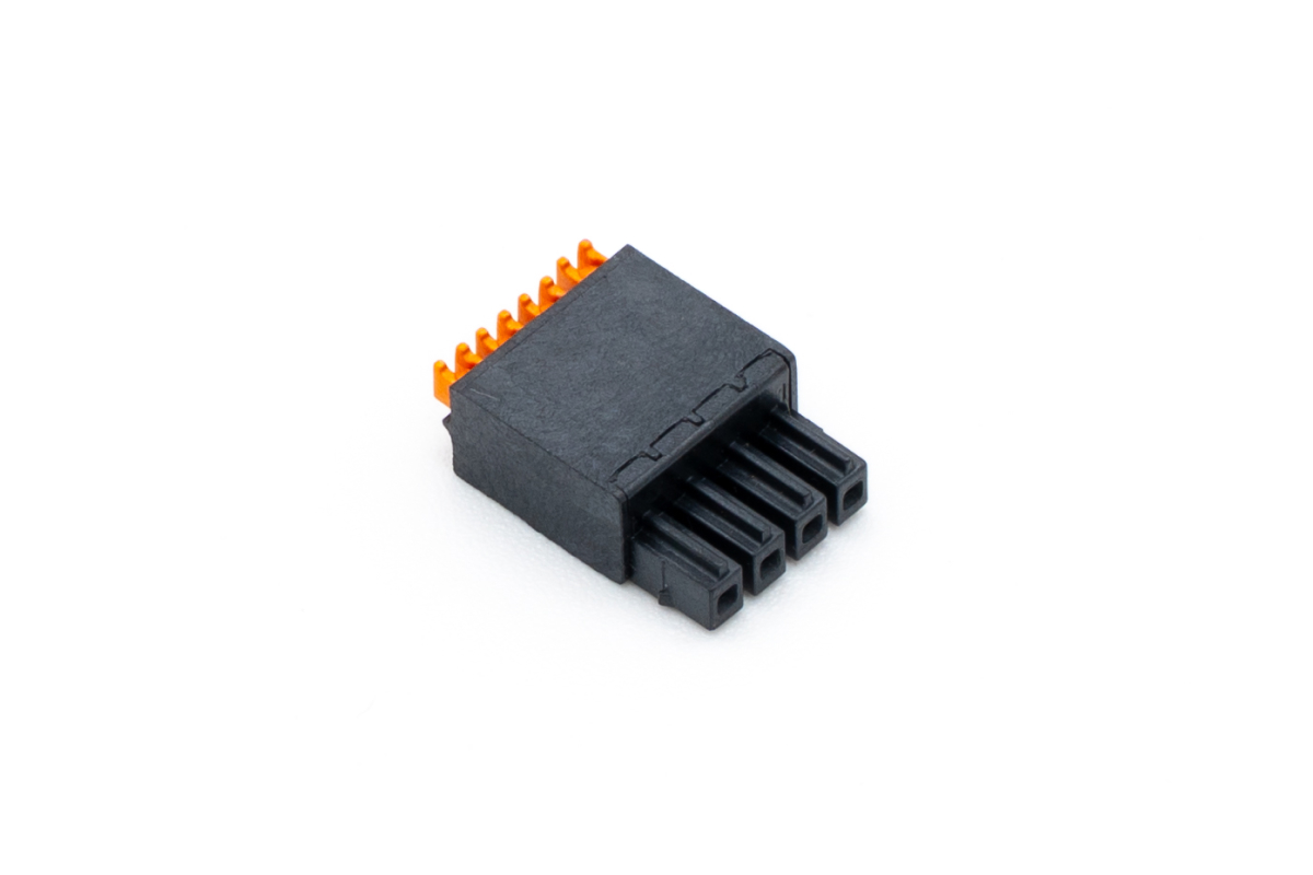 Loxone Push-Steckklemme Schwarz 4fach - 2