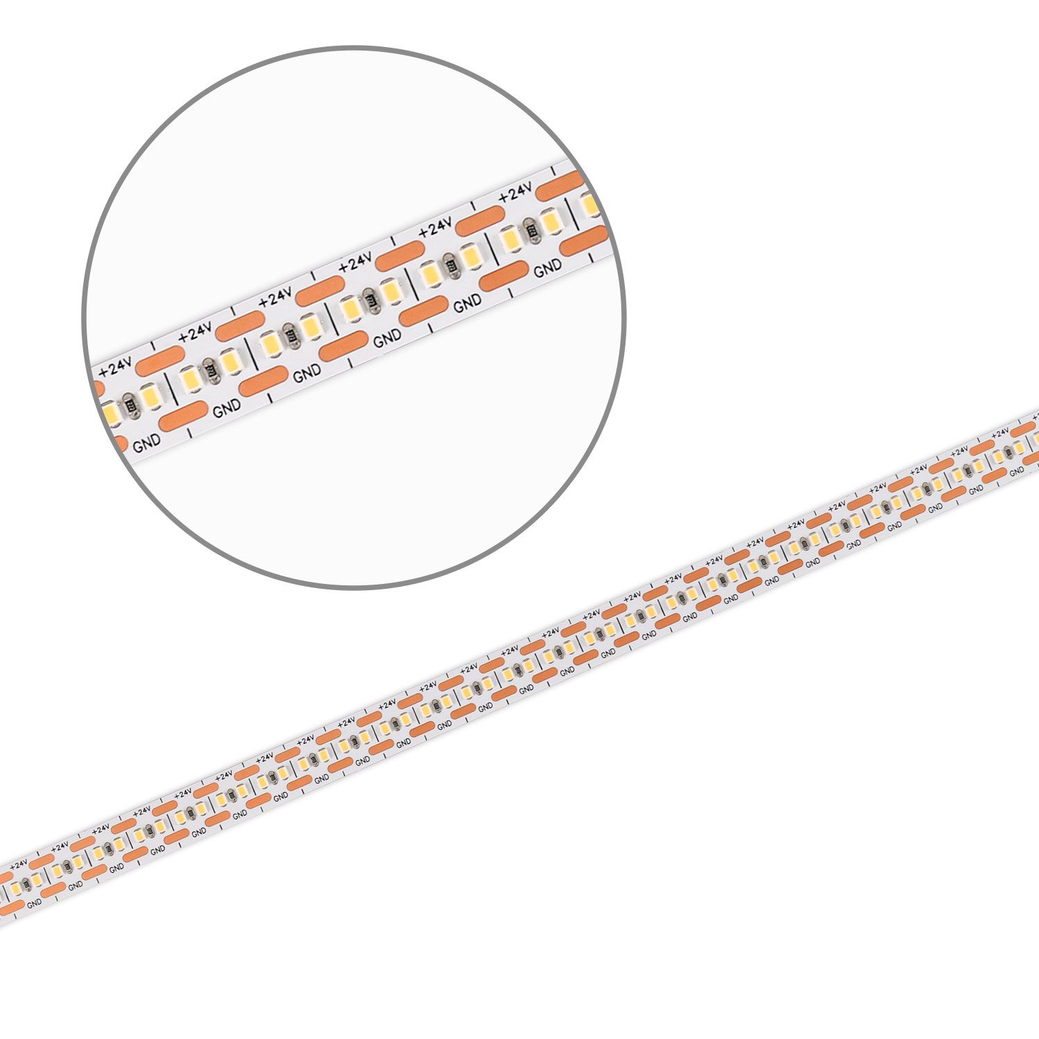 ISOLED LED CRI940 Linear10 Flexband, 24V DC, 10W, IP20, 4000K, 5m Rolle, 240 LED/m - 2